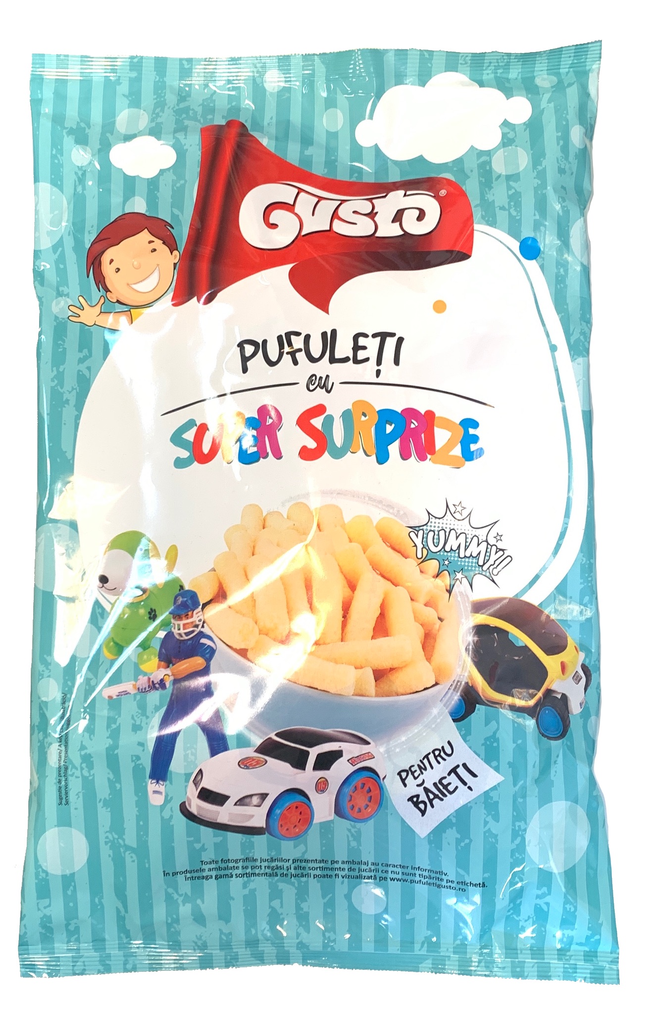 Pufuleti Gusto Super Surprises Garçons 85g